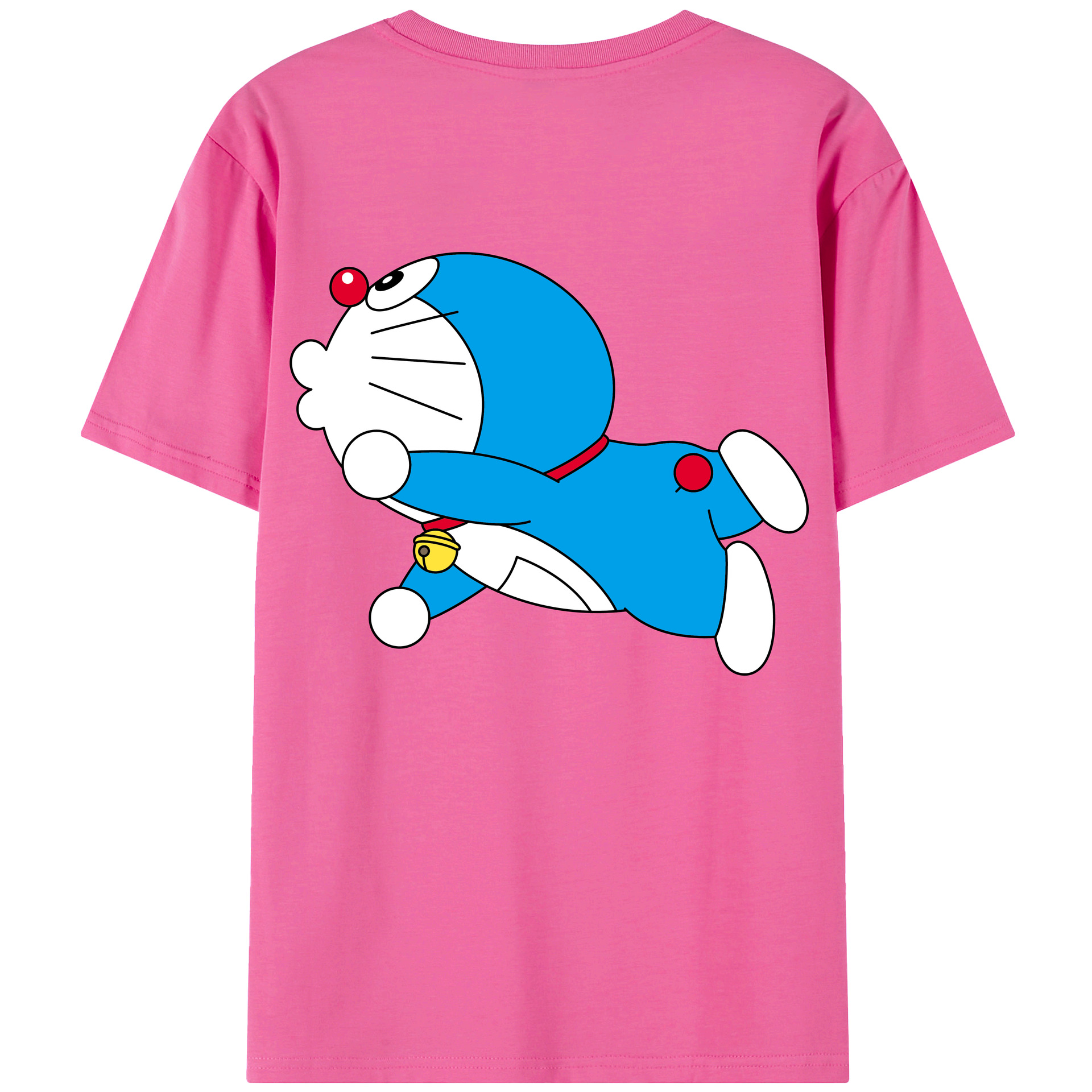 （画像用） ドラえもん Doraemon レディース半袖Tシャツ(バックプリント)